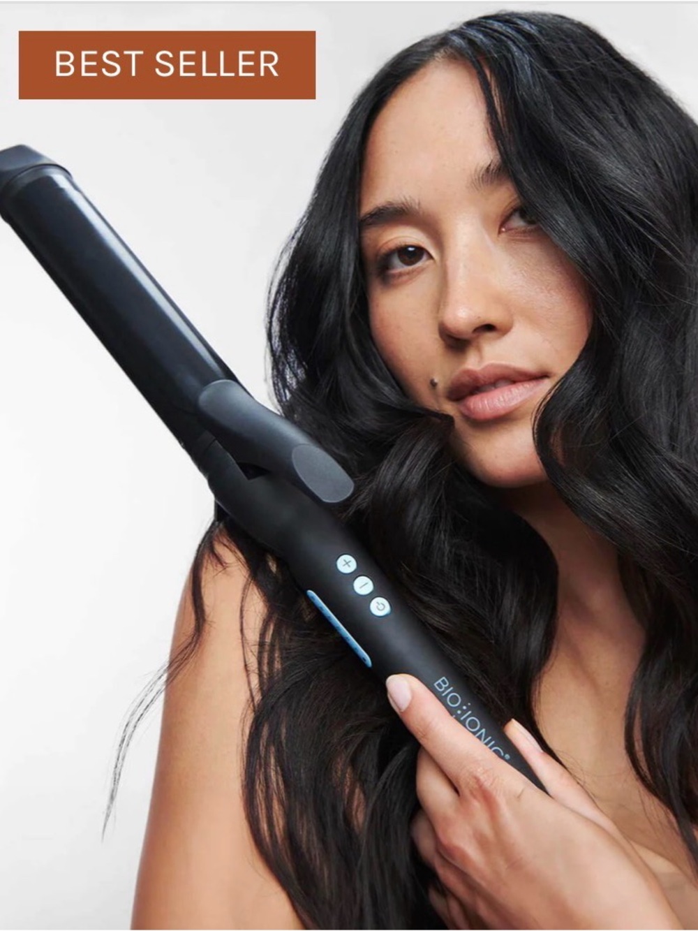 Black 1.25" BIOIONIC CURLER- Smooth, Long-Lasting Waves- USED ONCE!